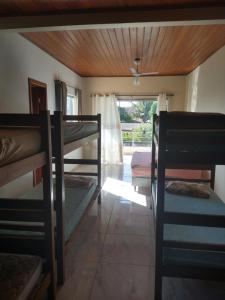 Postel nebo postele na pokoji v ubytování Casa com Piscina