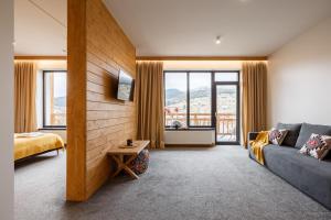 Postel nebo postele na pokoji v ubytování Yo Hotel