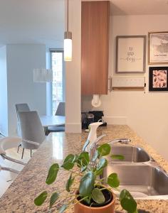 Gallery image of Lovely One-Bedroom Apartment with Pool, Hot Tub, and Gym in the Heart of Downtown, skytrain 3min away in Vancouver