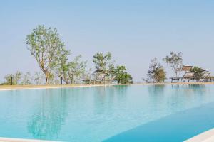 Der Swimmingpool an oder in der Nähe von La volpe e l'uva Dimore