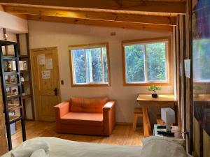 Zona d'estar a Hostal Plaza Chiloe