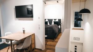Posteľ alebo postele v izbe v ubytovaní Apartment Lola