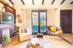 Posezení v ubytování Habitación Privada en Casa de Familia