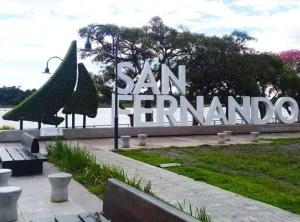 Κήπος έξω από το Pequeño Monoambiente en S Fernando