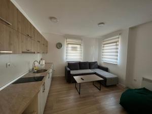 Kuchyň nebo kuchyňský kout v ubytování Deluxe NS