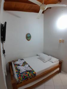Hostal Princesa Katia客房内的一张或多张床位
