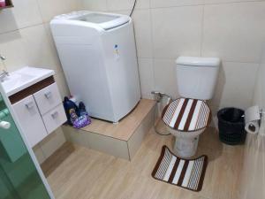 Kupatilo u objektu Joia Centro Manaus - Apartamento