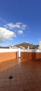 a view of a roof of a building at Casa La Romana in Aracena