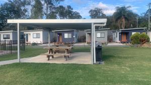 Zahrada ubytování Yandina Caravan Park