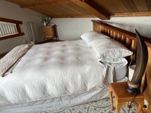 Postel nebo postele na pokoji v ubytování Reefers