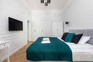 Posteľ alebo postele v izbe v ubytovaní Lwowska 9 - Cozy & Comfortable Studio by Noclegi Renters