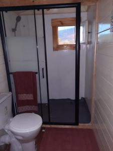 Et bad på Chalets Chomoni