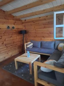 Et sittehjørne på Chalets Chomoni