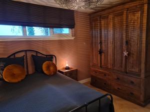 Postel nebo postele na pokoji v ubytování B&B De Schuilplaats