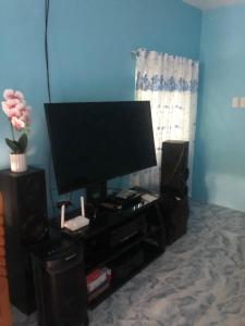 TV a/nebo společenská místnost v ubytování Cabagnow Homestay