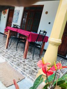 Patio nebo venkovní prostory v ubytování Cinnamon Homestay ella