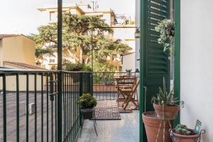 En balkon eller terrasse på Casa Gin Tonic