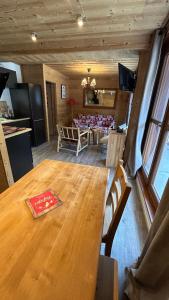 Kuchyň nebo kuchyňský kout v ubytování Appartement coeur de station Valfrejus 6 pers