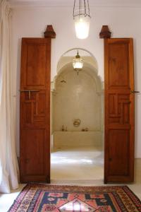 Koupelna v ubytování Riad El Morocco Hotel