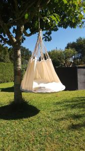 Zahrada ubytování Casa rústica O NOSO VAL