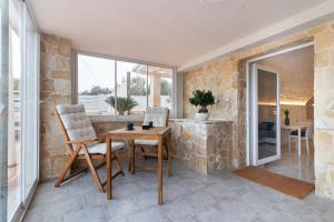 Χώρος καθιστικού στο La Porta Sul Mare - Ancora