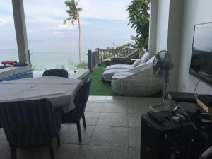 Zona de estar de Moana's Guesthouse