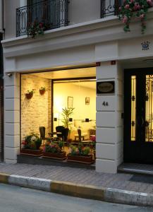 Budova, kde se aparthotel nachází