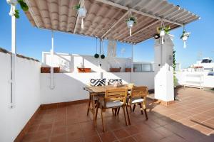 Balkón nebo terasa v ubytování Villa Maria