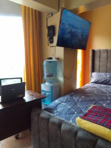 Ένα ή περισσότερα κρεβάτια σε δωμάτιο στο Classic Suite Apartment