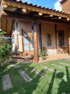 Το κτήριο όπου στεγάζεται  η παραθεριστική κατοικία