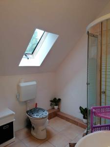 Kúpeľňa v ubytovaní Angi apartman