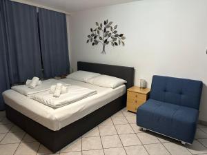 מיטה או מיטות בחדר ב-Areit Living corner top 21