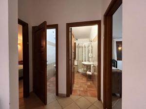 Koupelna v ubytování Hotel I Menhirs