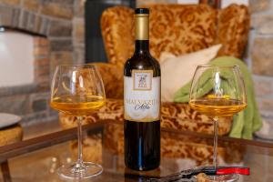 Nápoje v ubytování Wine House Rakar