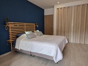 Postel nebo postele na pokoji v ubytování chez Yannick Hospedaje Los Amigos