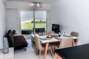 Posezení v ubytování Azure Beach