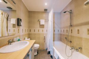 Koupelna v ubytování Hotel De Kalvaar