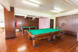 Biliár nebo kulečník v ubytování Hotel Letto Caxias