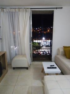 Et sittehjørne på Apartamento vía a Minca