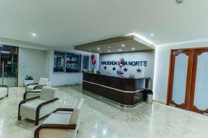 Posezení v ubytování Hotel Hacienda Lima Norte