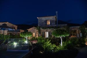Zahrada ubytování Mythos Villas
