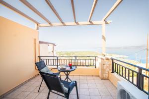 Balkón nebo terasa v ubytování Villa Alcor - Kokkino Chorio