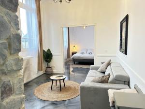 Posezení v ubytování Élégant*Epoxy*Design&Décor