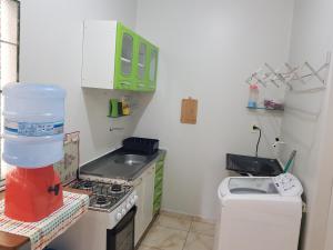 Kuchyň nebo kuchyňský kout v ubytování VilaVerin Apartments + 14 fotografií