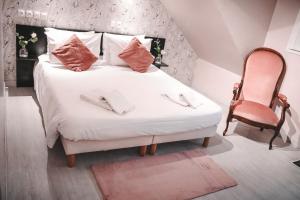 Postel nebo postele na pokoji v ubytování Maria Grazia Hotel