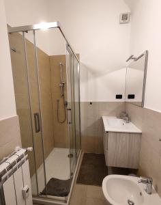 Ванная комната в Appartamento Al Novecento Novi