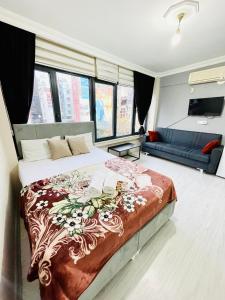 A bed or beds in a room at Apart 71