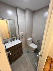 Koupelna v ubytování Apartamento acogedor + 7 fotografií