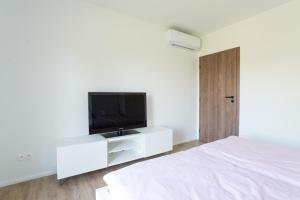 TV a/nebo společenská místnost v ubytování Na Údolí