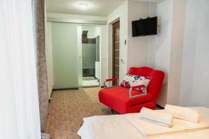 Et tv og/eller underholdning på Pensiunea Sky